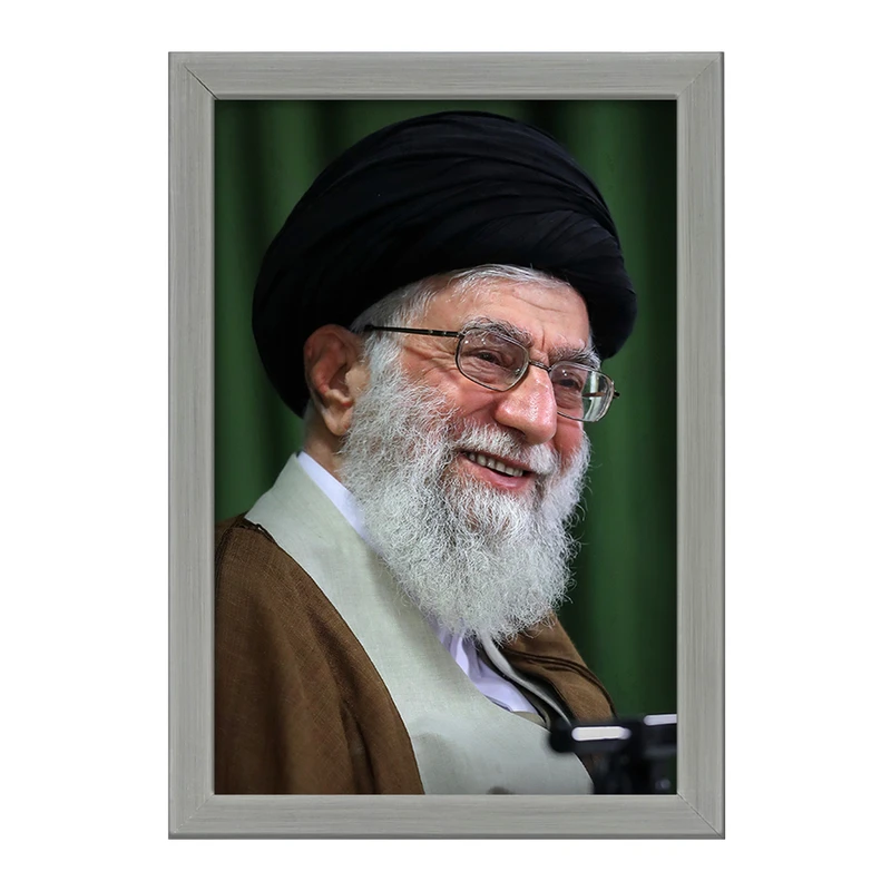 تابلو خندالو طرح تصویر رهبر  کد 2567