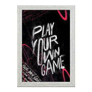 تابلو خندالو طرح Play Your Own Game کد F4072