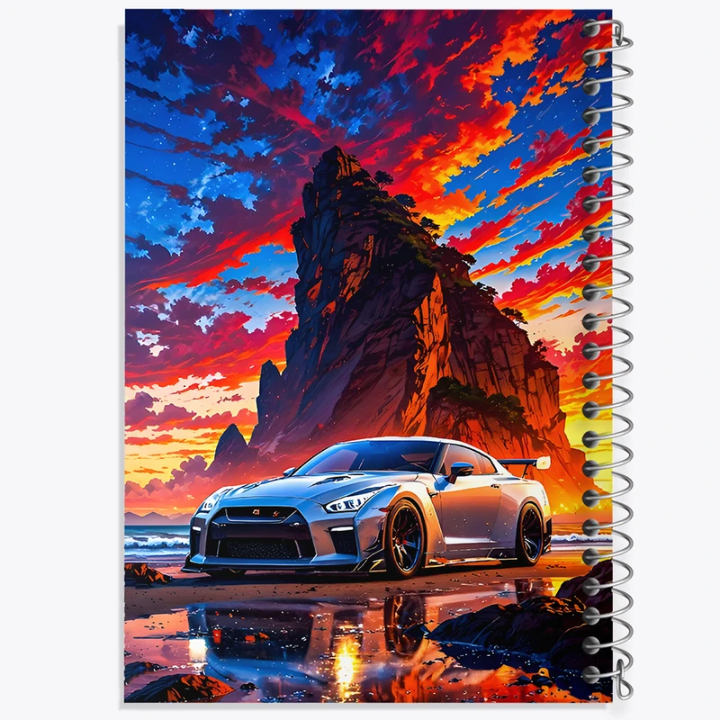 دفتر نقاشی 50 برگ خندالو طرح ماشین اسپرت کد F11676