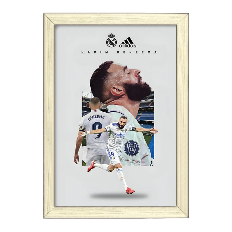 تابلو خندالو طرح کریم بنزما (Karim Benzema) کد F13480