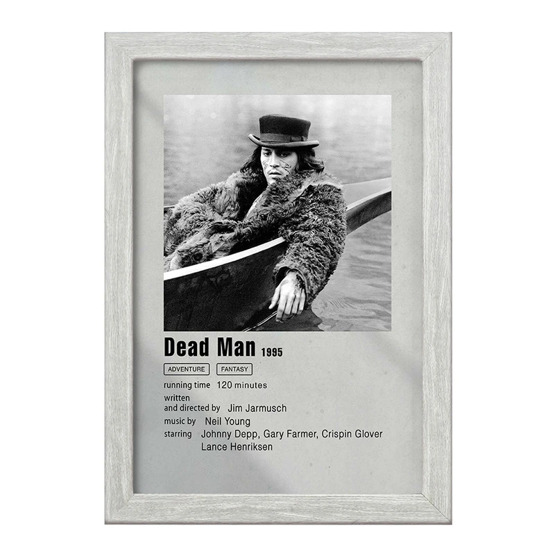 تابلو خندالو طرح مرد مرده (Dead Man) کد F11300