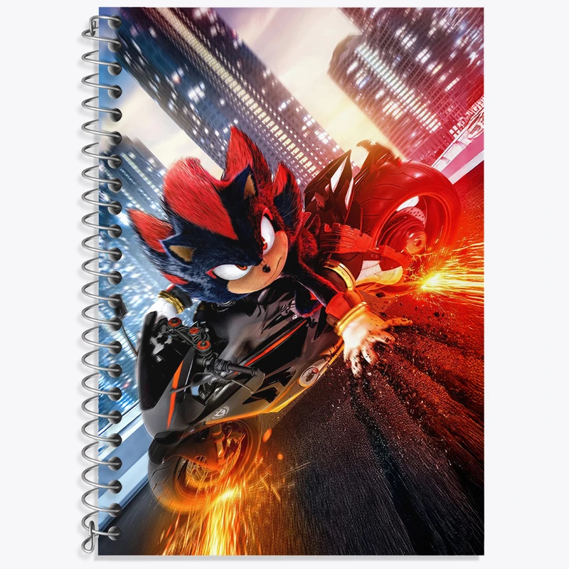 دفتر نت موسیقی 50 برگ خندالو طرح سونیک (Sonic) کد N7924