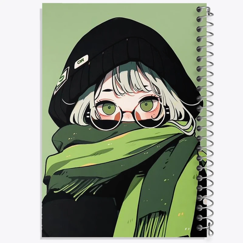 دفتر طراحی 50 برگ خندالو طرح دخترانه کد F2976