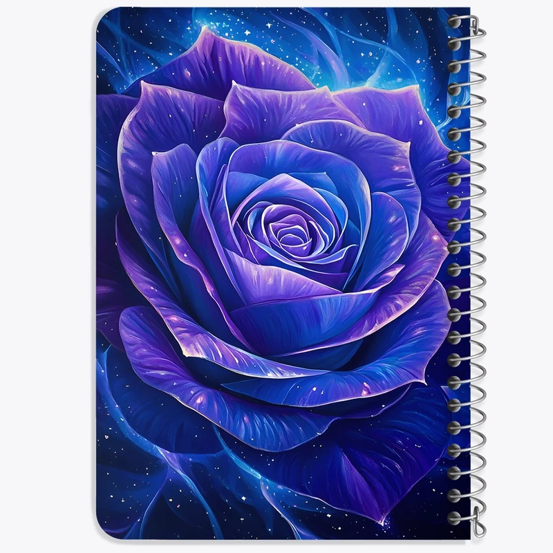 دفتر یادداشت 50 برگ خندالو طرح گل کد F9019