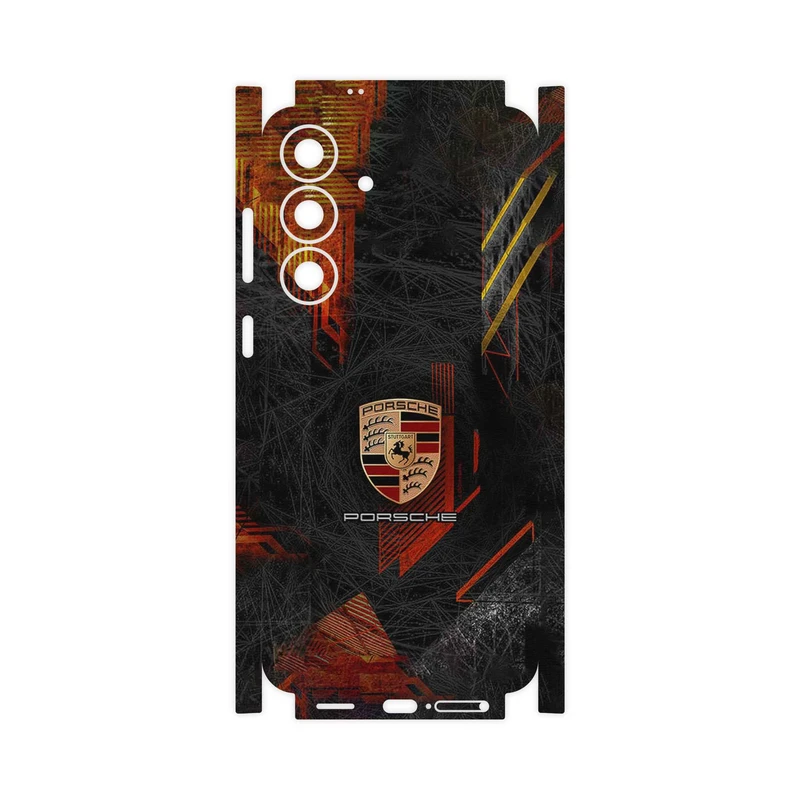 برچسب پوششی ماهوت مدل Porsche_Logo-FullSkin مناسب برای گوشی موبایل سامسونگ Galaxy S25 FE