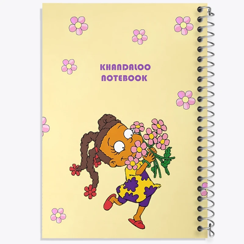 دفتر شطرنجی 50 برگ خندالو طرح راگرتز (Rugrats) کد N6366