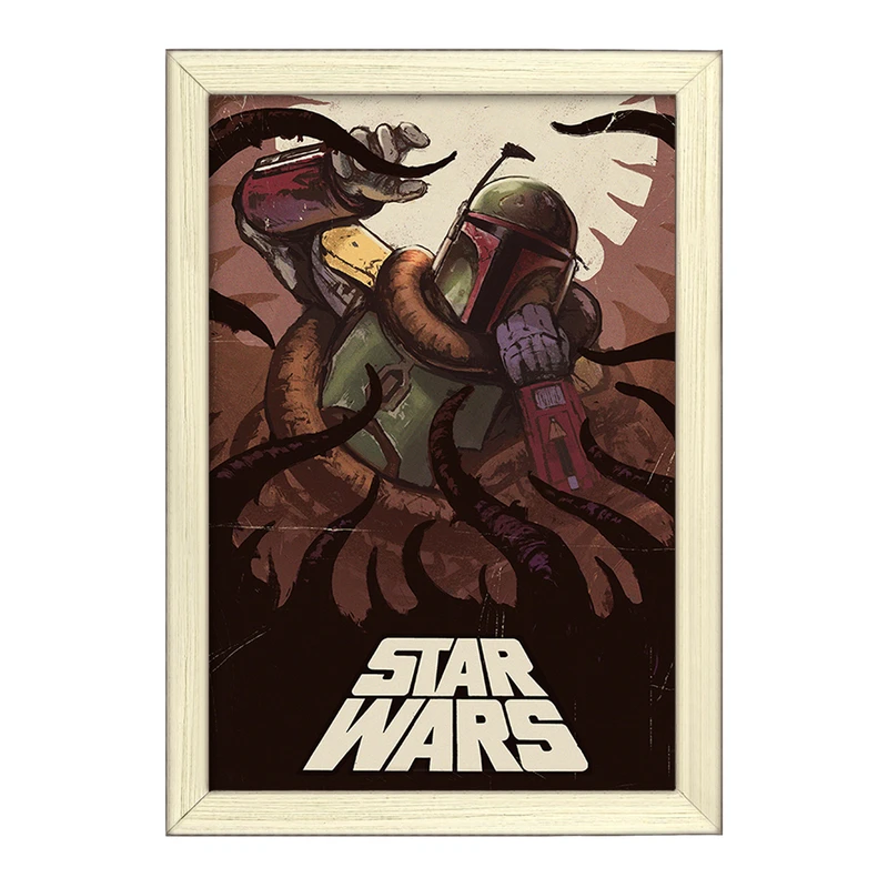 تابلو خندالو طرح جنگ ستارگان (Star Wars) کد F1771