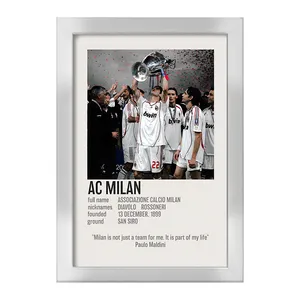تابلو خندالو طرح آث میلان (Ac Milan) کد F13468