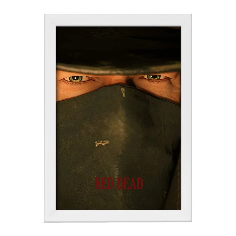 تابلو خندالو طرح رد دد (Red Dead) کد F13606