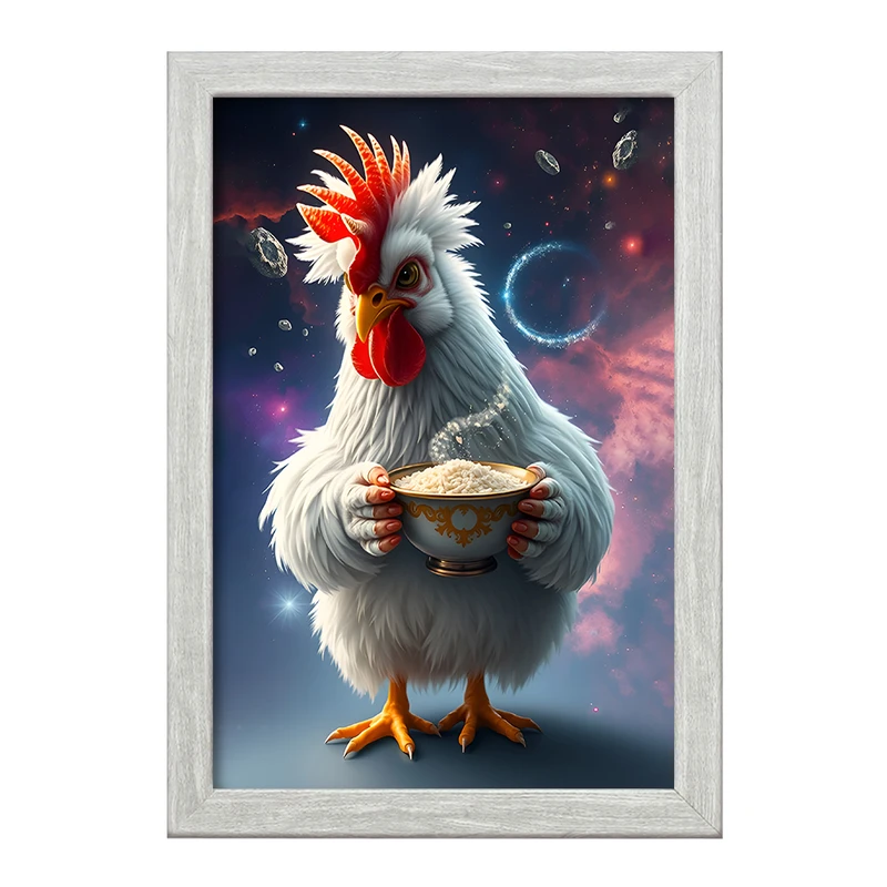 تابلو خندالو طرح خروس کد F11671