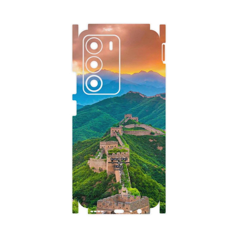 برچسب پوششی ماهوت مدل China Grand Wall-FullSkin مناسب برای گوشی موبایل ریلمی C71
