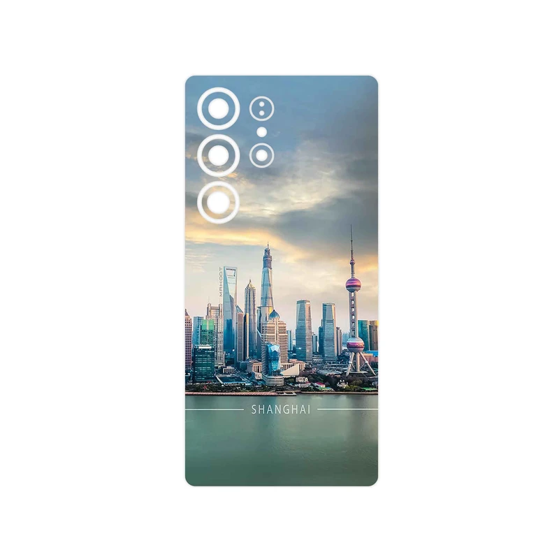 برچسب پوششی ماهوت مدل Shanghai_City مناسب برای گوشی موبایل سامسونگ Galaxy S25 Ultra