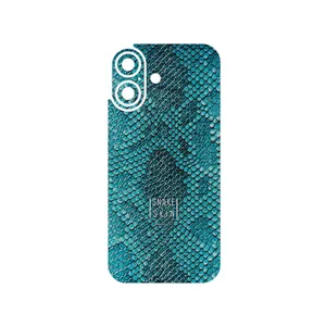 MAHOOT Blue Snake Skin Cover Sticker for Apple iPhone 17