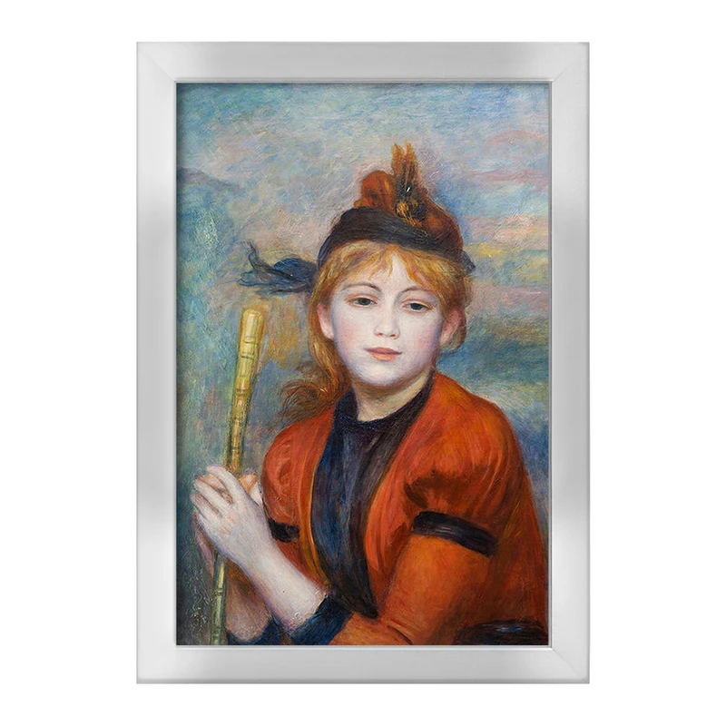 تابلو خندالو طرح نقاشی گردشگر اثر پیر آگوست رنوآر کد F12159