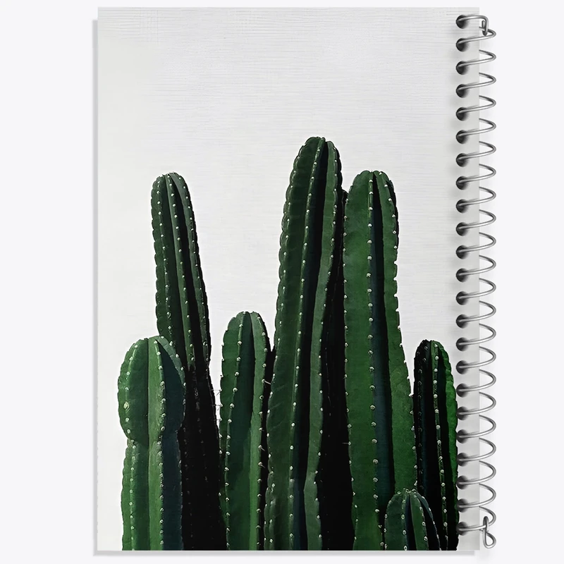 دفتر لیست خرید 50 برگ خندالو طرح کاکتوس کد F3661