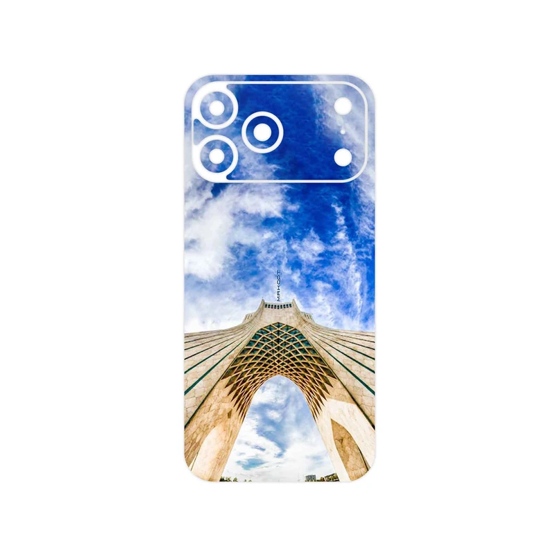 برچسب پوششی ماهوت مدل AZADI_Tower مناسب برای گوشی موبایل اپل iPhone 17 Pro Max