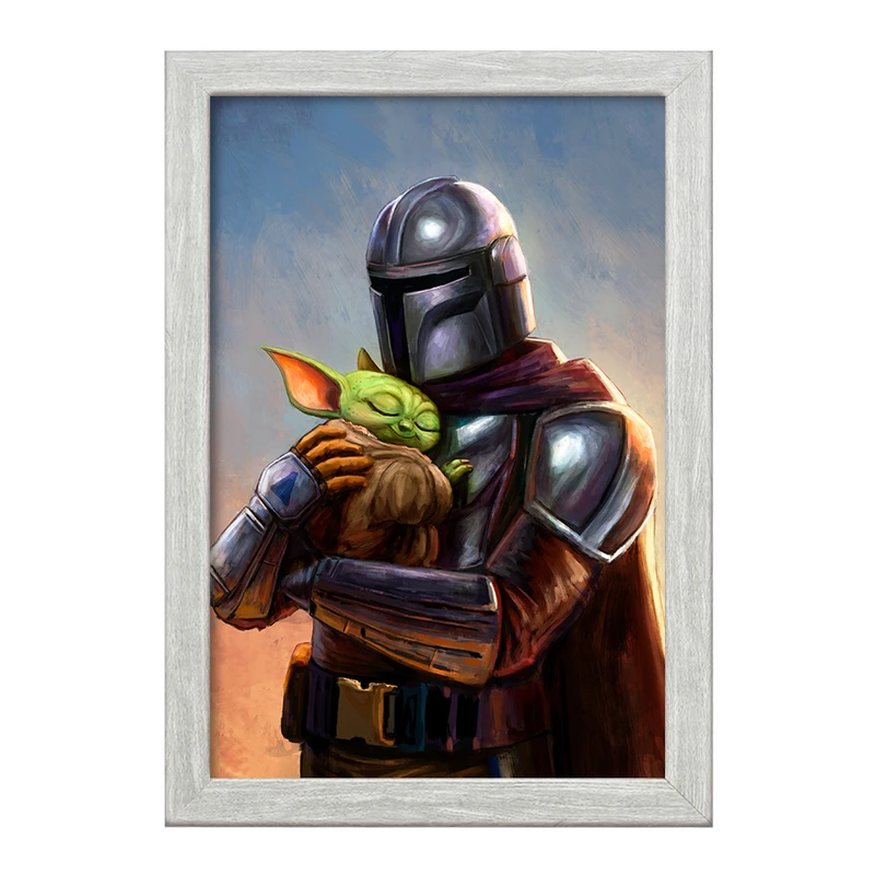 تابلو خندالو طرح جنگ ستارگان (Star Wars) کد F376