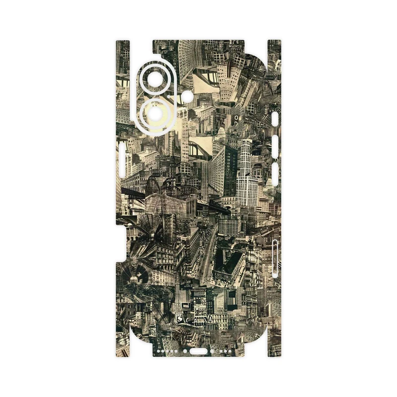برچسب پوششی ماهوت مدل Collage of Skyscraper-FullSkin مناسب برای گوشی موبایل اپل iPhone 17