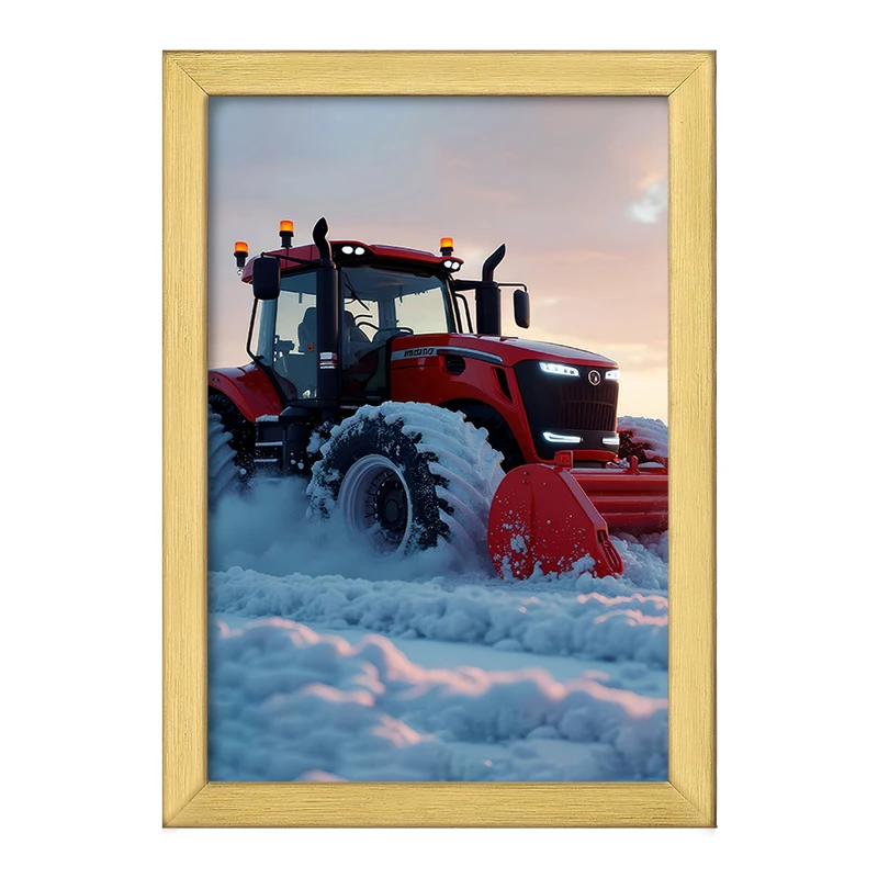 تابلو خندالو طرح بولدوزر (Bulldozer) کد F5231