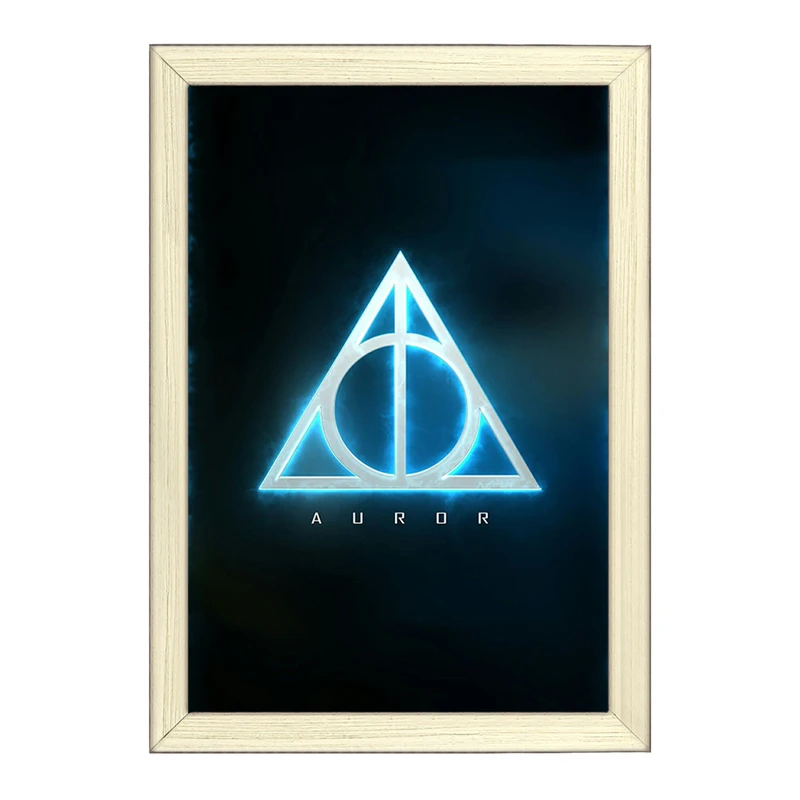 تابلو خندالو طرح هری پاتر یادگاران مرگ کد 24906