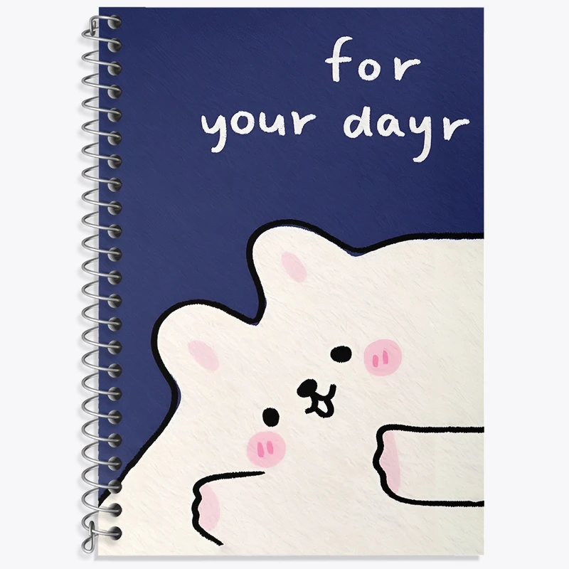 دفتر لغت 50 برگ خندالو طرح خرگوش بامزه کد N7111