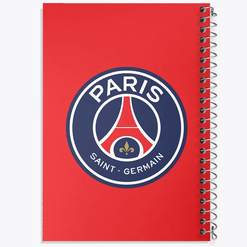 دفتر طراحی 50 برگ خندالو طرح باشگاه پاری سن ژرمن کد 26870