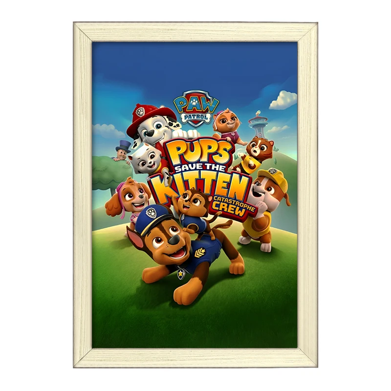 تابلو خندالو طرح سگ های نگهبان کد F11021