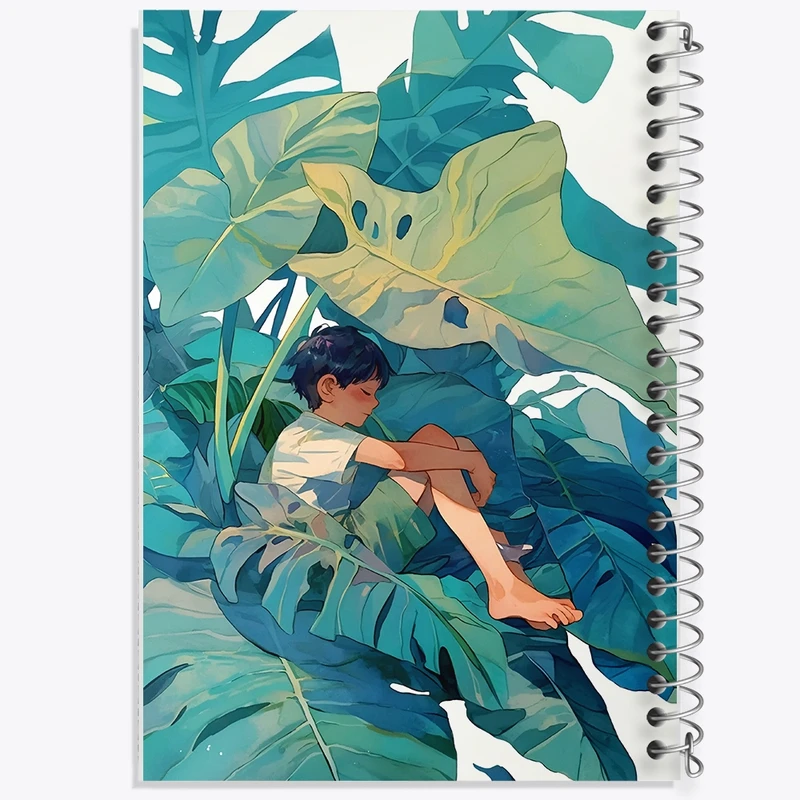 دفتر طراحی 50 برگ خندالو طرح پسرانه کد N7413