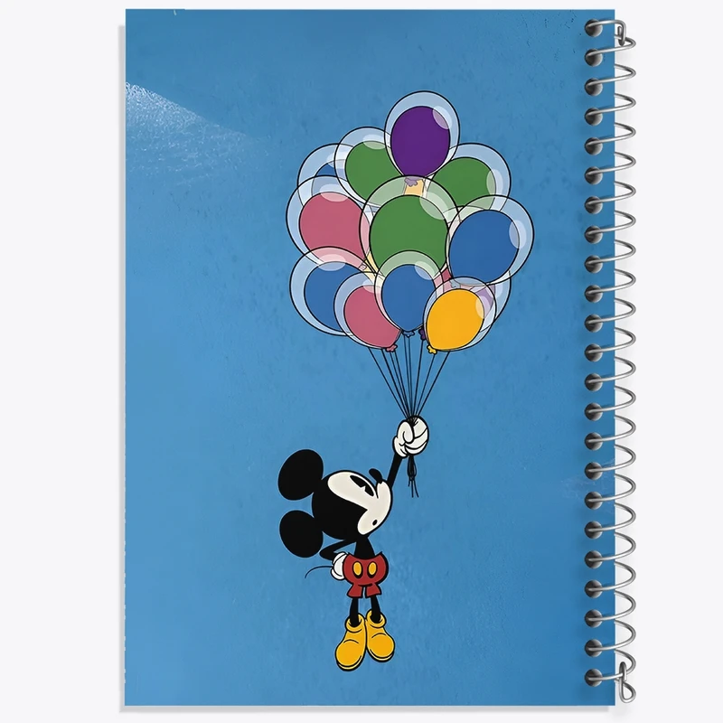 دفتر شطرنجی 50 برگ خندالو طرح میکی موس (Mickey mouse) کد N7460