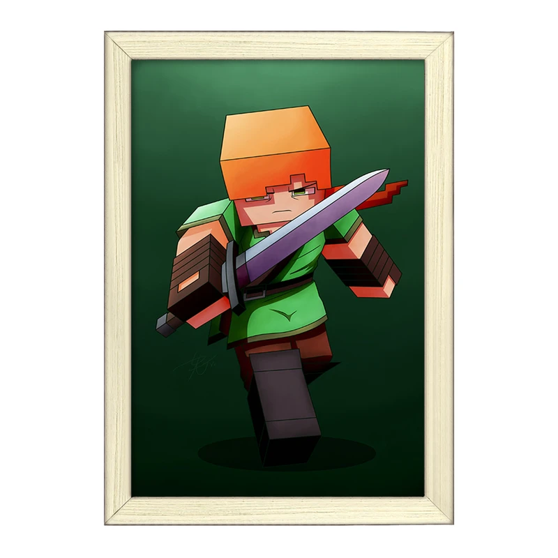 تابلو خندالو طرح ماینکرافت (Minecraft) کد F14096