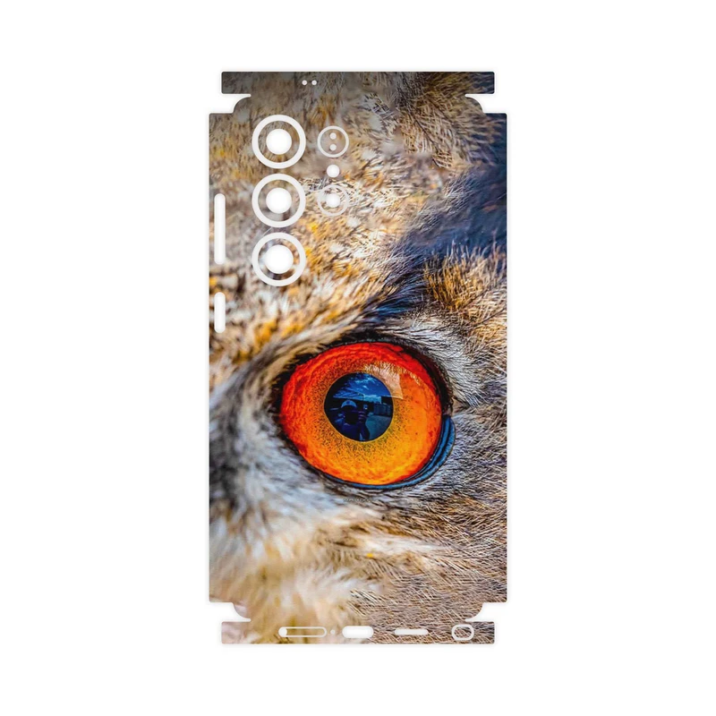 برچسب پوششی ماهوت مدل Owl eyes-FullSkin مناسب برای گوشی موبایل سامسونگ Galaxy S25 Ultra