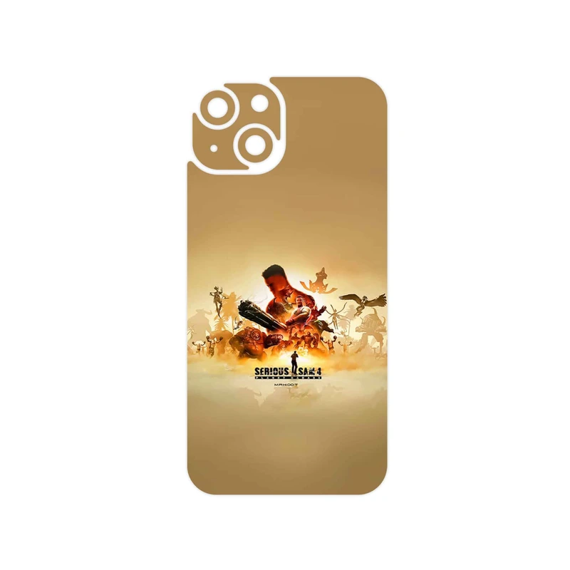 برچسب پوششی ماهوت مدل Serious Sam Game Series مناسب برای گوشی موبایل اپل iPhone 14