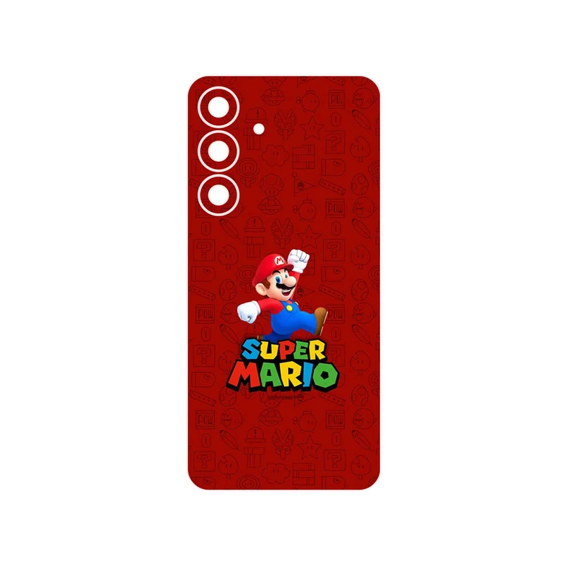 برچسب پوششی ماهوت مدل Super_Mario_Game مناسب برای گوشی موبایل سامسونگ Galaxy S25 FE