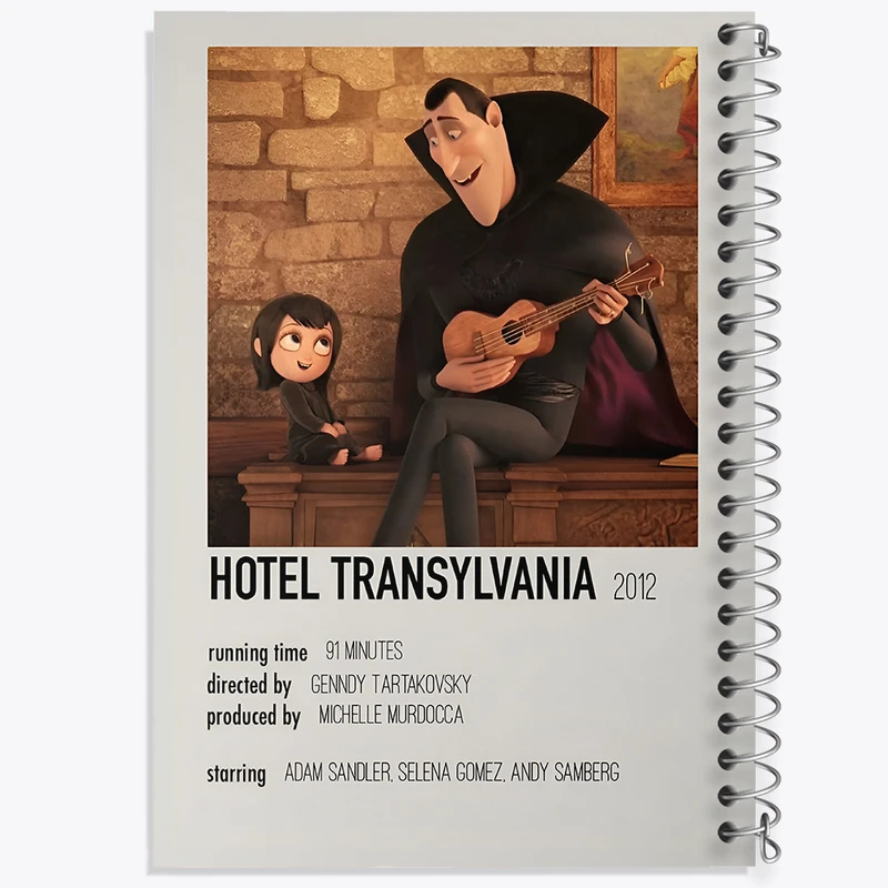 دفتر مشق 100 برگ خندالو طرح هتل ترانسیلوانیا (Hotel Transylvania) کد F13261