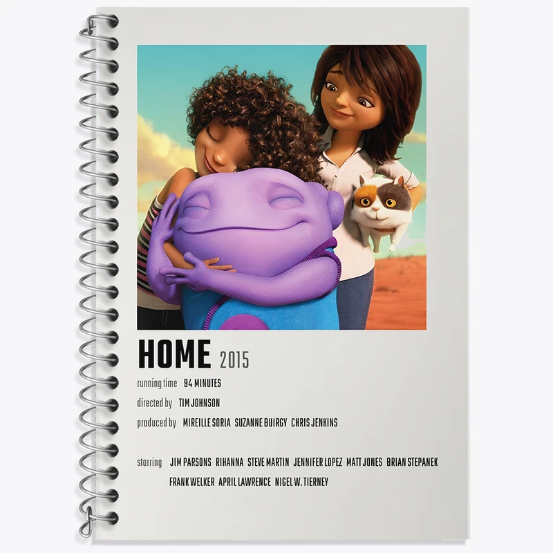 دفتر نت موسیقی 50 برگ خندالو طرح خانه (Home) کد F13126