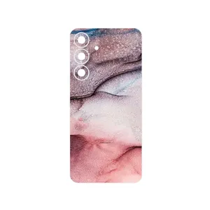MAHOOT Smoky pink marble Cover Sticker for Samsung Galaxy S25 FE