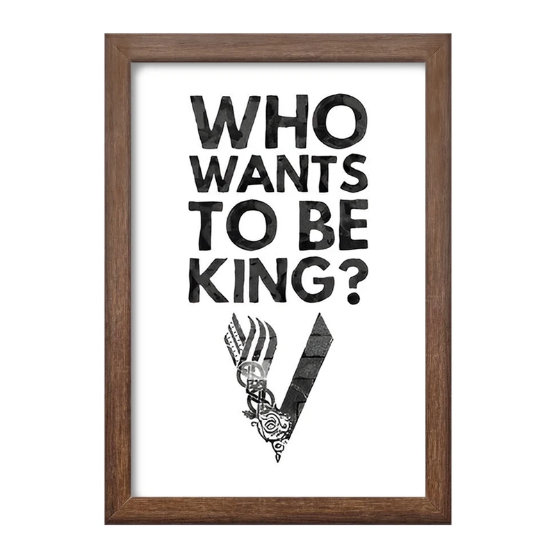 تابلو خندالو طرح وایکینگ ها (Vikings) کد F13621