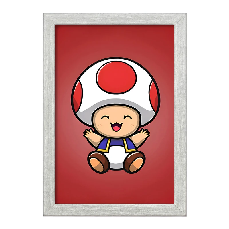 تابلو خندالو طرح سوپر ماریو (Super Mario) کد F9429