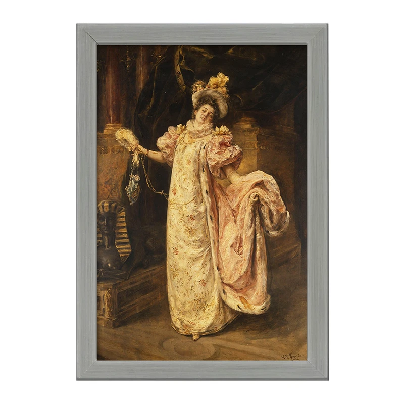 تابلو خندالو طرح نقاشی رسیدن به اپرا اثر ادواردو لئون گاریدو کد F12131