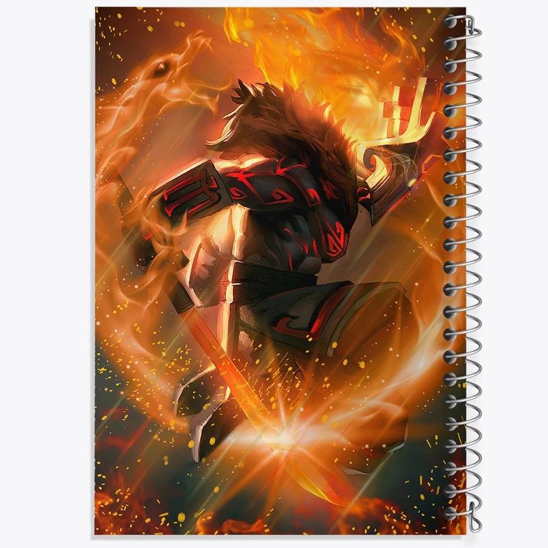 دفتر طراحی 50 برگ خندالو طرح بازی دوتا (Dota 2) کد 31436