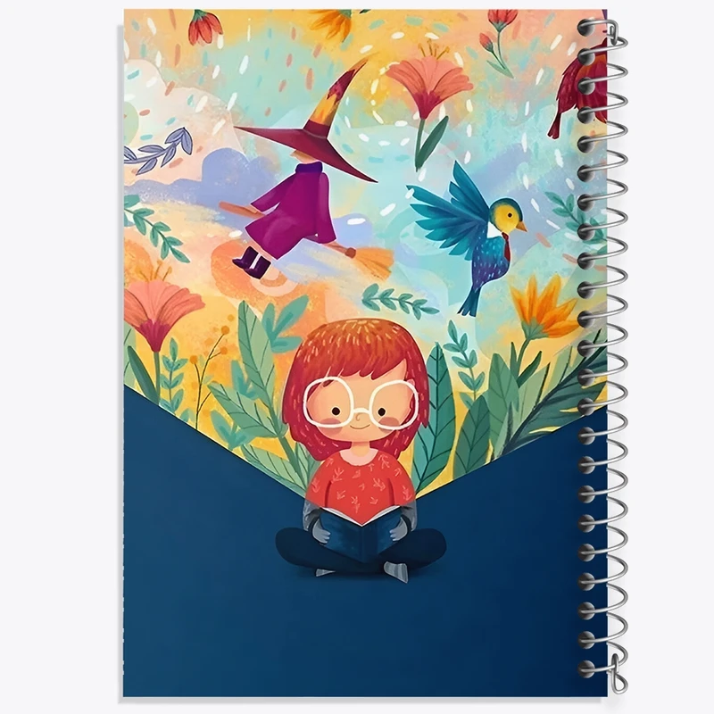 دفتر لیست خرید 50 برگ خندالو طرح دخترانه کودکانه کد F10935