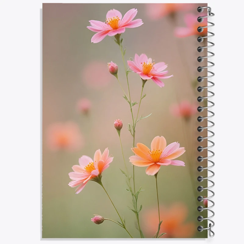 دفتر نقاشی 50 برگ خندالو طرح گل کد F10911