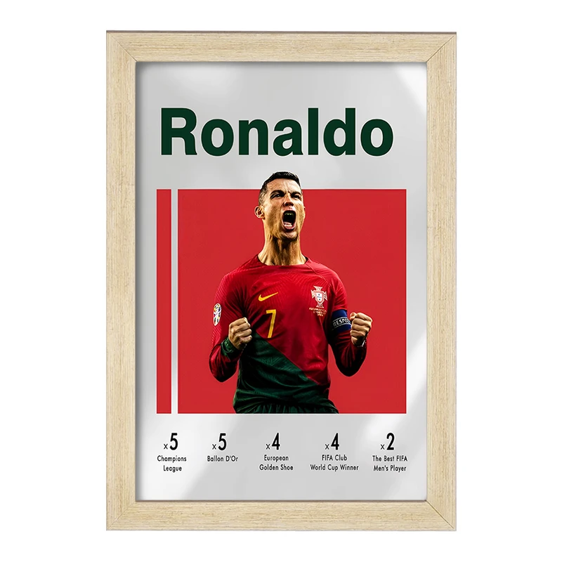 تابلو خندالو طرح کریستیانو رونالدو کد F13876