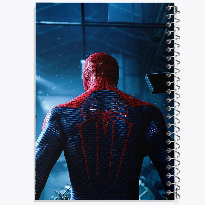 دفتر طراحی 50 برگ خندالو طرح پیتر پارکر مردعنکبوتی کد 30819