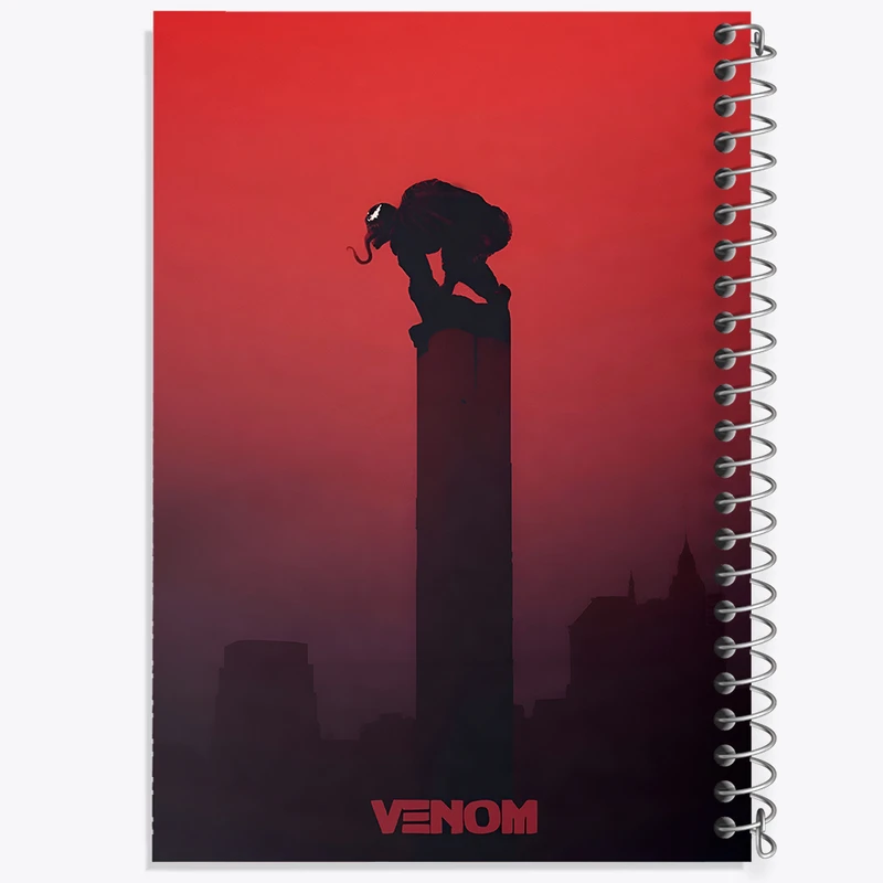 دفتر نقاشی 50 برگ خندالو طرح ونوم (Venom) کد F10514