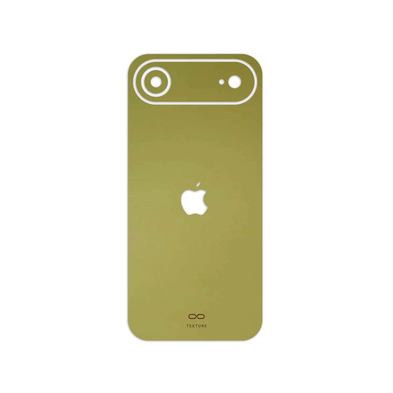 برچسب پوششی ماهوت مدل Matte-Gold مناسب برای گوشی موبایل اپل iPhone 17 Air