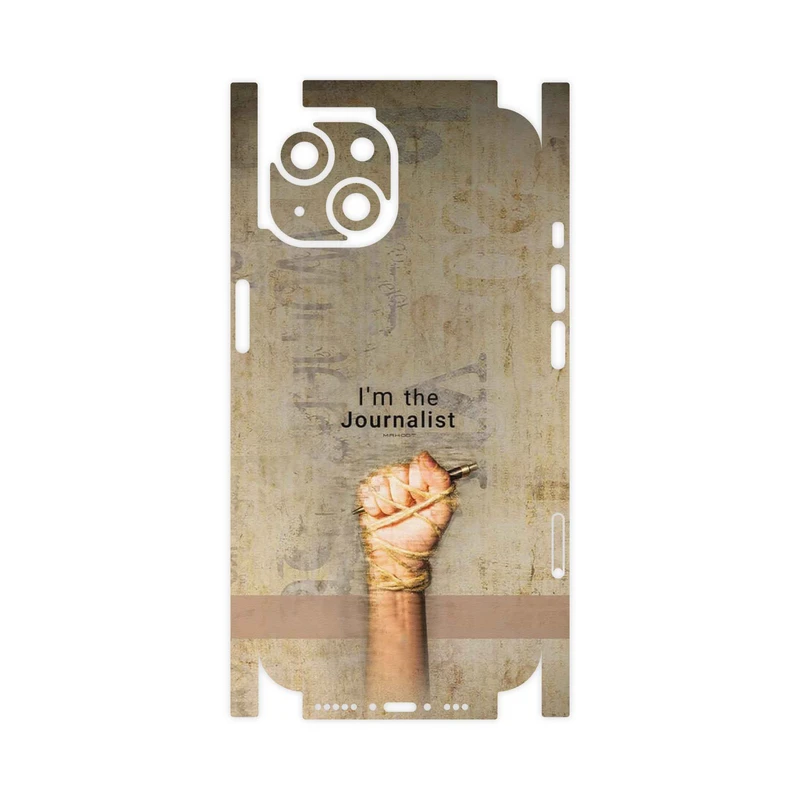 برچسب پوششی ماهوت مدل Journalist-FullSkin مناسب برای گوشی موبایل اپل iPhone 14
