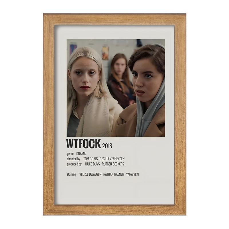 تابلو خندالو طرح وی تی فوک (Wtfock) کد F12982