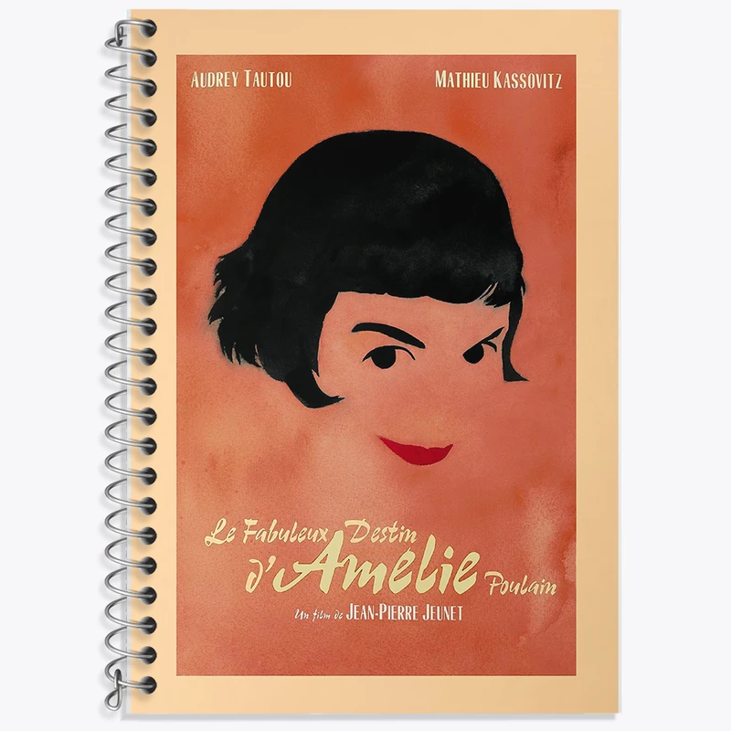 دفتر نت موسیقی 50 برگ خندالو طرح سرنوشت شگفت ‌انگیز املی پولن (Amélie) کد F11335