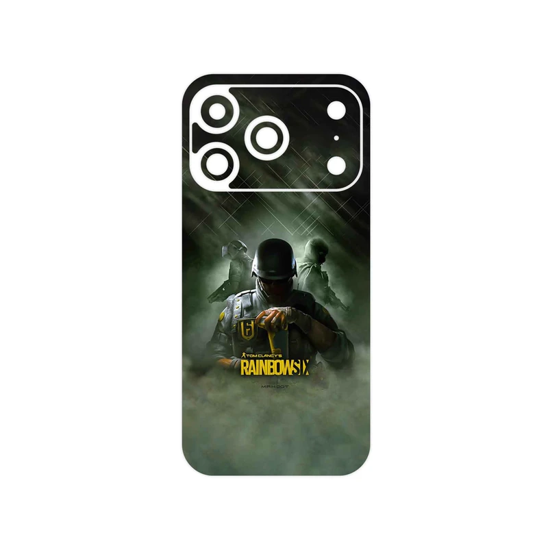 برچسب پوششی ماهوت مدل Rainbow_Six_Game مناسب برای گوشی موبایل اپل iPhone 17 Pro